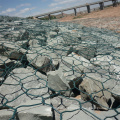 Gabion Defense Rettering Wall Hexagonal Wire Malhas galvanizadas